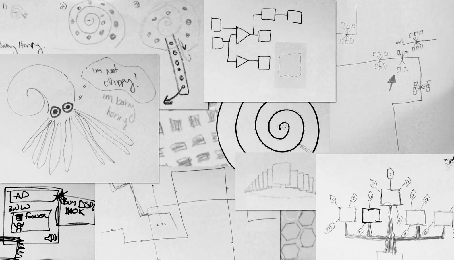 Drawings produced during working session