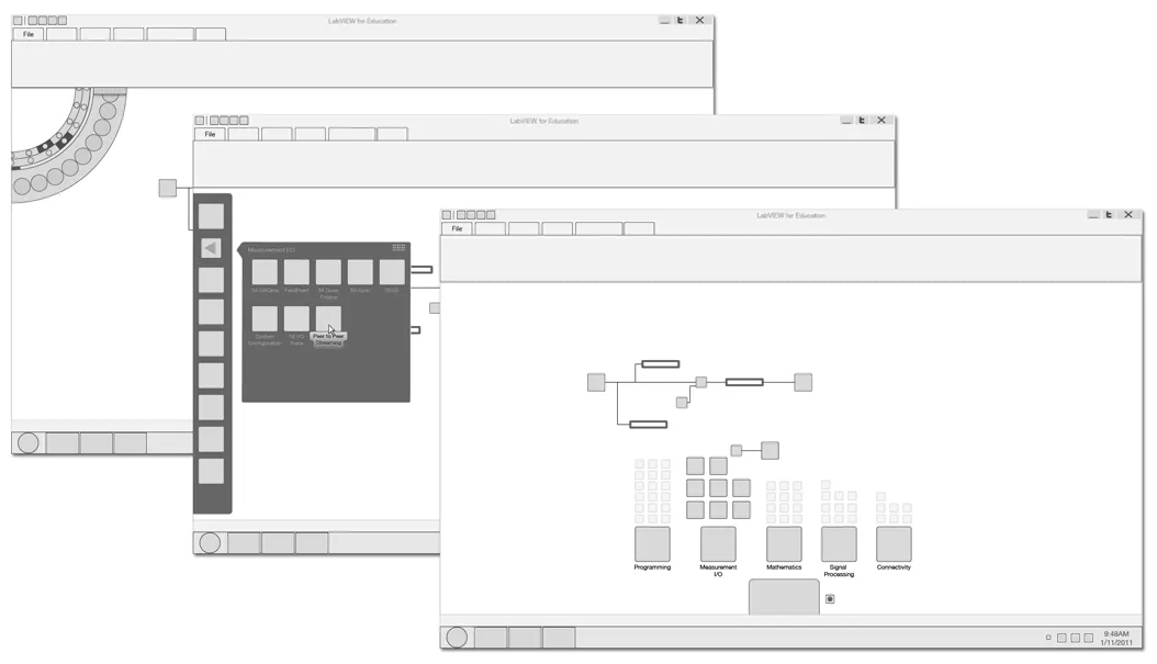 Refinement of initial drawings